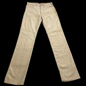 VTG 80’s Levi’s 519 Men’s Tan 34x36 White Tab Corduroy Straight Pants NWT